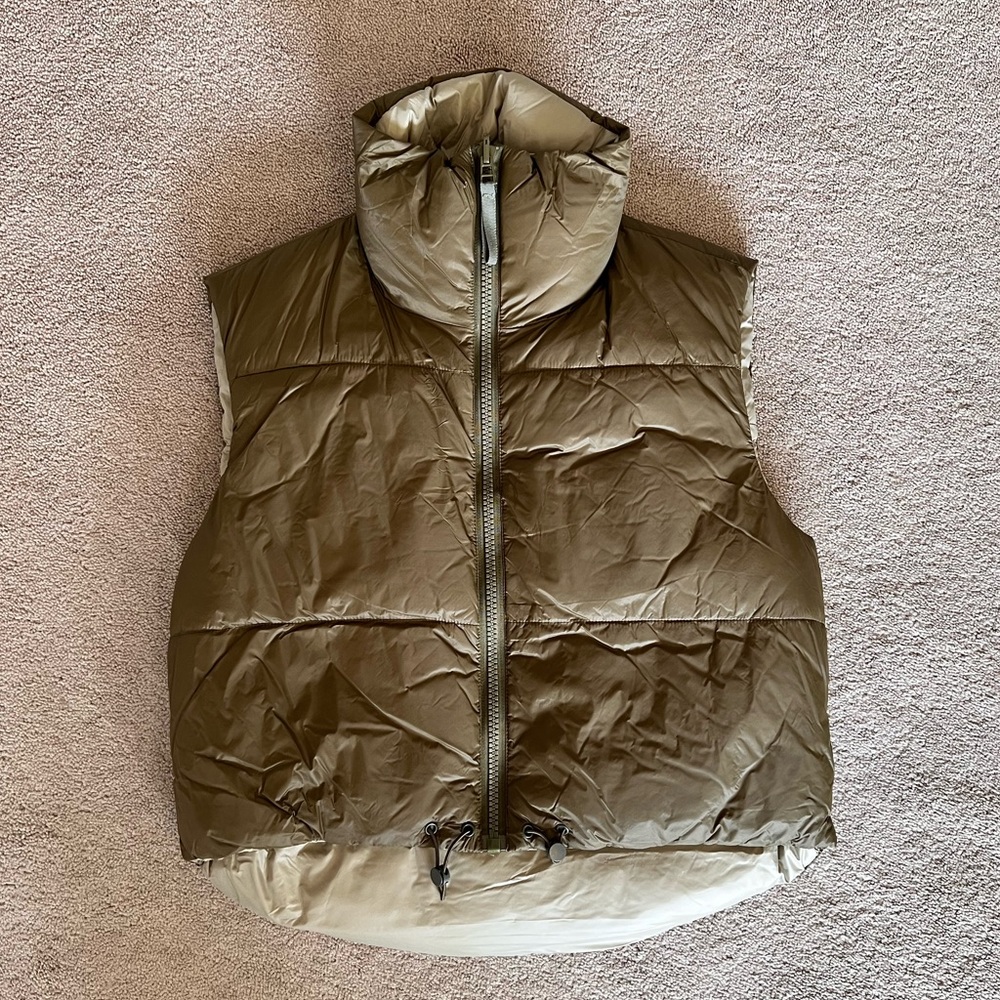 Reversible Green Vest